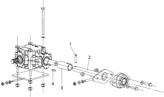 Picture of Esploso 3 L0091000 Trinciasarmenti TR 650 Esploso 1