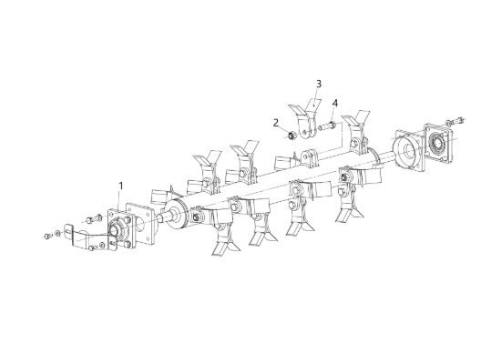 Picture of Esploso 2 Trinciasarmenti TR 80