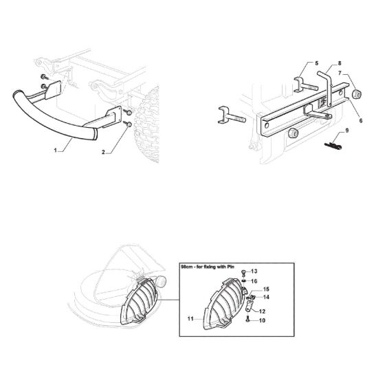 Picture of Accessori a richiesta GLX 20-108HS Trattorino