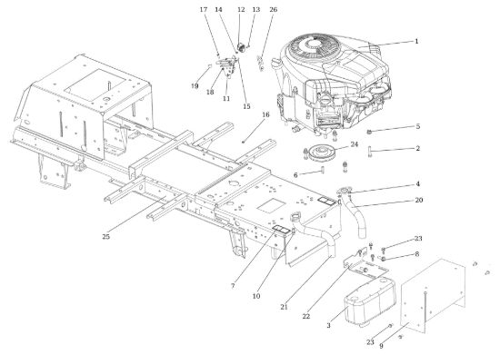 Picture of Motore EF 106/22 HP Cat. 2023 Trattorino