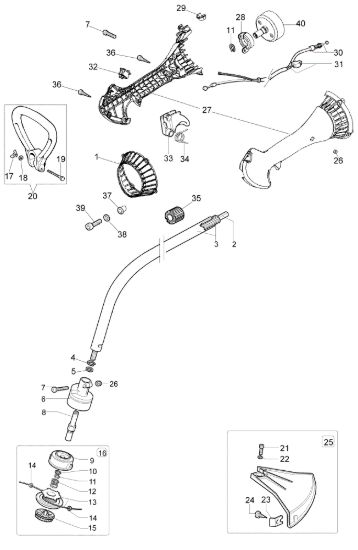 Picture of Trasmissione STARK 25 TR Decespugliatore
