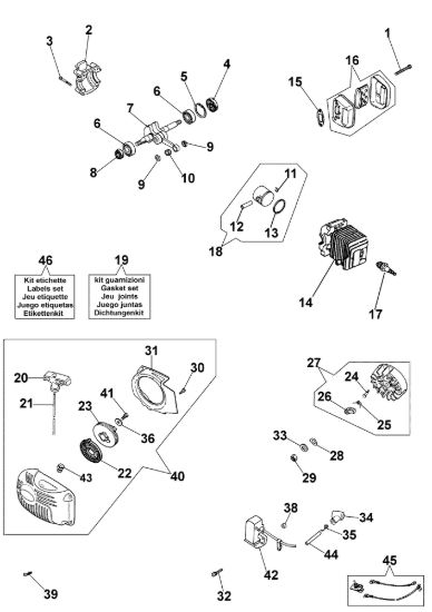 Picture of Motore 132 S Motosega