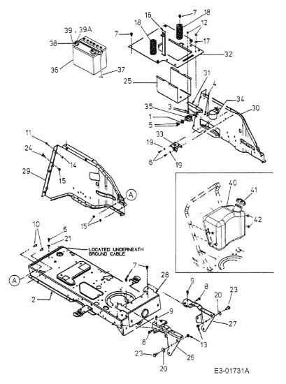 Picture of Telaio FORMULA 107 H Trattorino