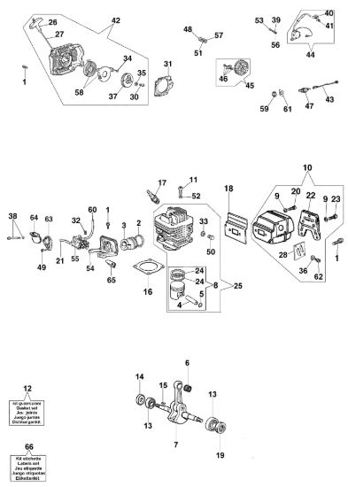 Picture of Motore 185 HD Motosega