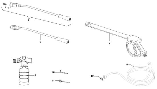 Picture of Accessori IP 1700 S Idropulitrice