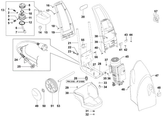 Picture of Carcassa IP 2000 Idropulitrice