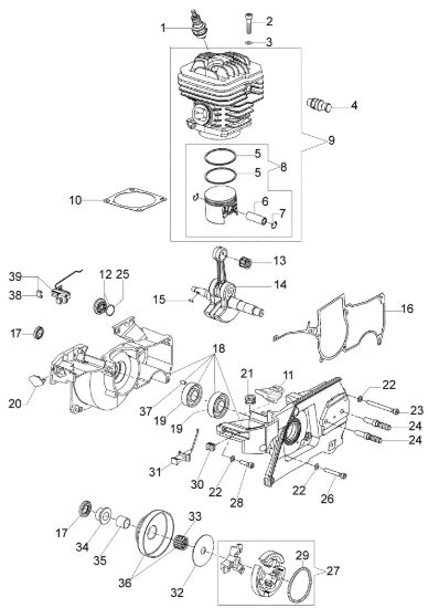 Picture of Motore TT 163 Troncatore