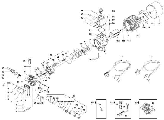 Picture of Motore IP 1200 S Idropulitrice