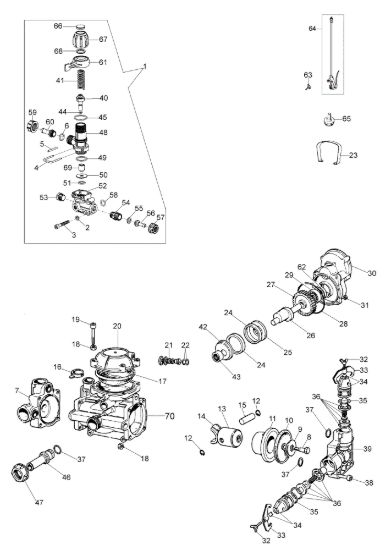 Picture of Pompa a pressione IC 2080 Carriola