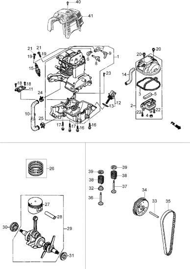 Picture of Motore DS 2600 4S Decespugliatore