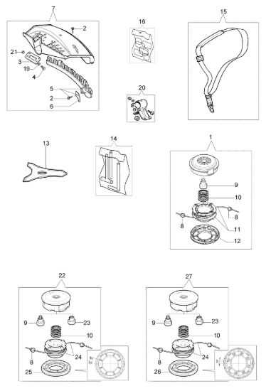 Picture of Accessori STARK 25 D Decespugliatore