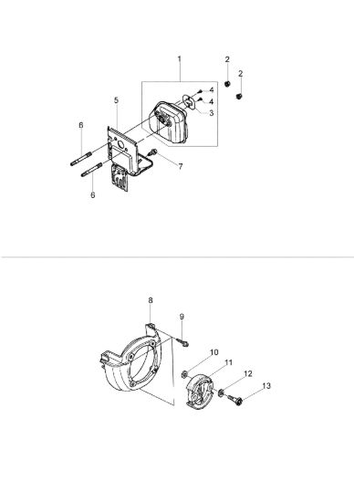 Picture of Marmitta DS 2600 4T Decespugliatore