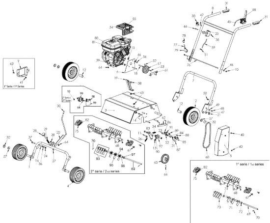 Picture of Esploso completo AG 50 H60 Arieggiatore