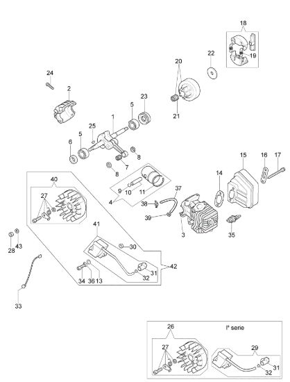 Picture of Motore MT 2600 Motosega