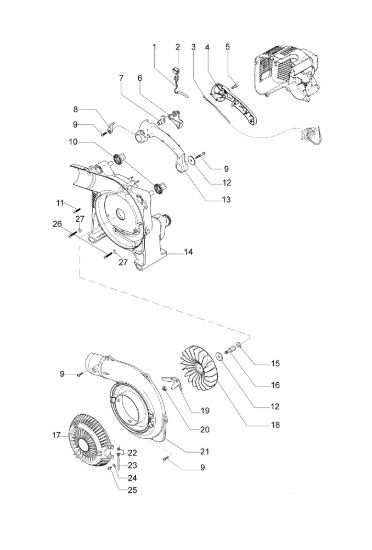 Picture of Gruppo ventola SA 2700 Soffiatore