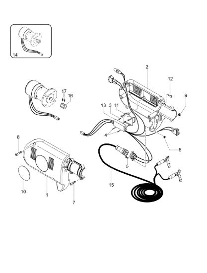Picture of Motore SO 3000 E Scuotitore a pettine