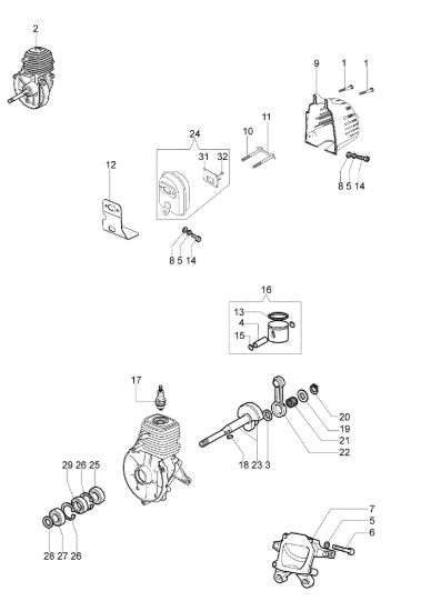 Picture of Motore SO 2550 Scuotitore a pettine