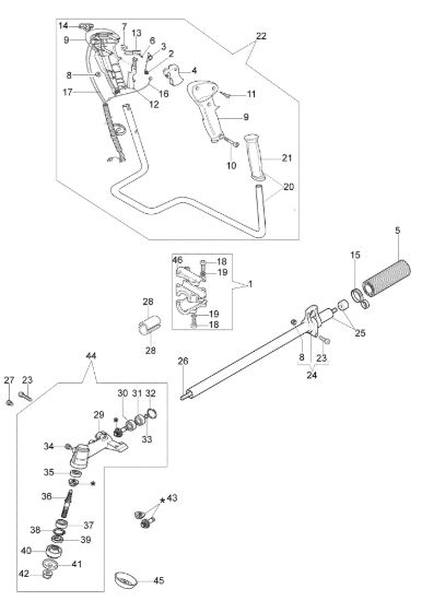 Picture of Trasmissione DS 2500 T Decespugliatore