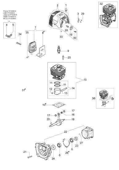 Picture of Motore DS 3200 S Decespugliatore