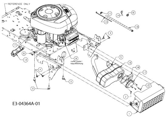 Picture of Motore KOMMAND 80/12,5 T Trattorino