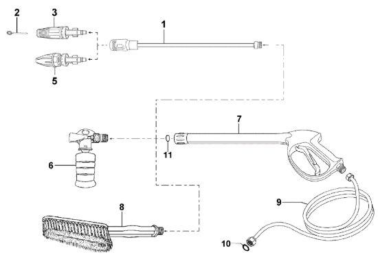 Picture of Accessori IP 1210 S Idropulitrice