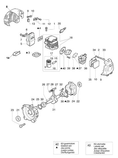 Picture of Motore 8250 R Decespugliatore