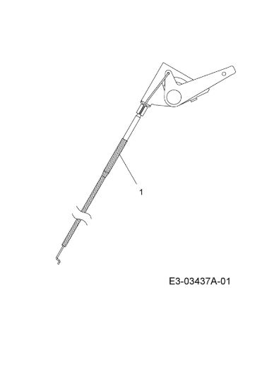 Picture of Cavo acceleratore KOMMAND 92/15 H Trattorino