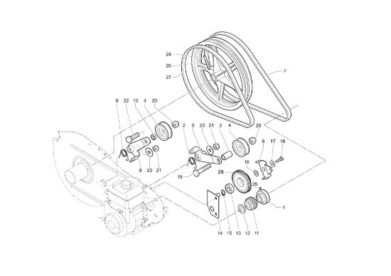 Picture of Ingranaggi 102 (Fino/Until 2009) Motozappa