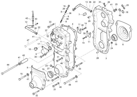 Picture of Scatola cambio "3+1" NTR 350 Transporter