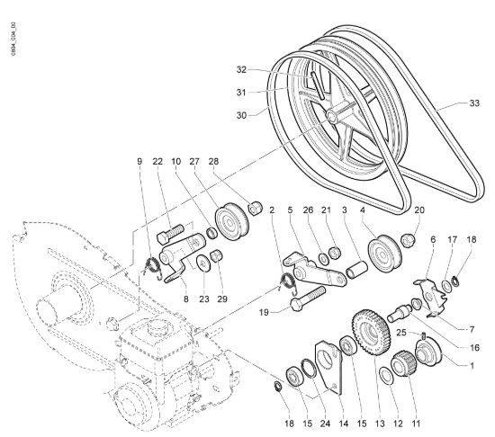 Picture of Ingranaggi 122 (Fino/Until 2009) Motozappa