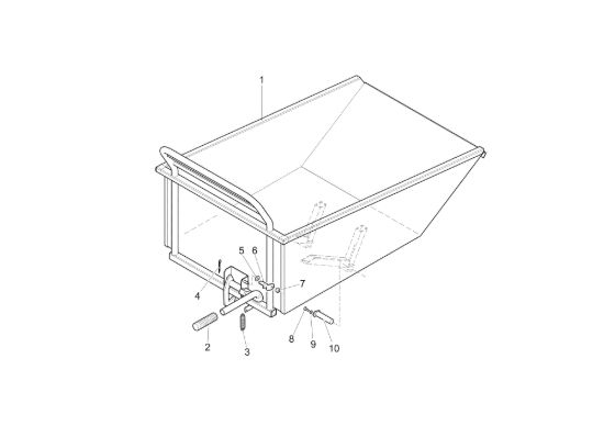 Picture of Cassone dumper NTR 2250 (Fino/Until 2009) Transporter