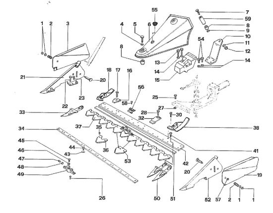 Picture of Barra falciante semifitta 508 / 508 CDA Motocoltivatore