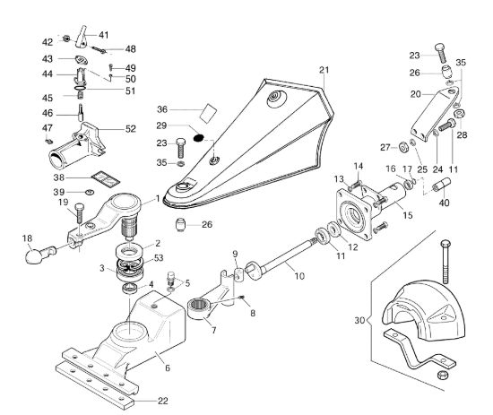 Picture of Movimento in bagno d'olio L0101500 MAK 18 (Fino/Until 2009) Motocoltivatore