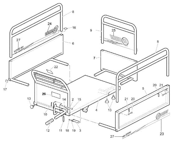 Picture of Sponda (Fissa) NTR 270 V Transporter