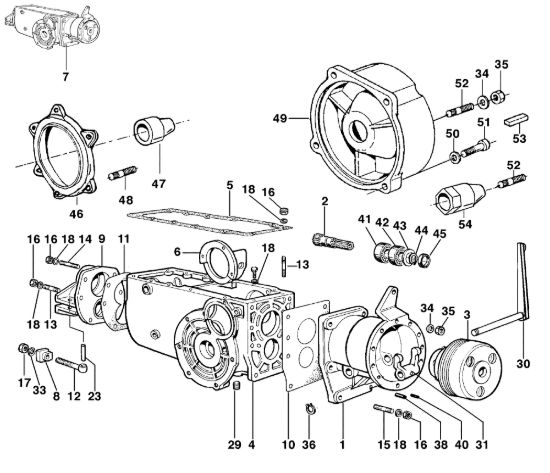 Picture of Frizione, scatola cambio MAK 16 (Fino/Until 2012) Motocoltivatore