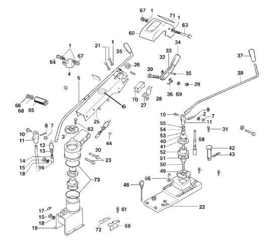 Picture of Piantone e impedimenti MAK 17 Motocoltivatore