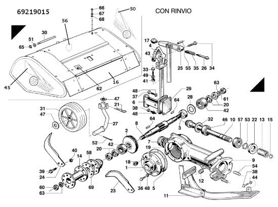 Picture of Fresa 69219015 MAK 18 Motocoltivatore