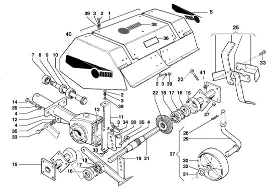 Picture of Fresa 69219018/69219019 BRIK 3 (EN 709) Motocoltivatore