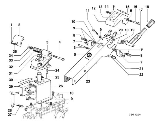 Picture of Piantone KAM 4 (EN 709) Motocoltivatore