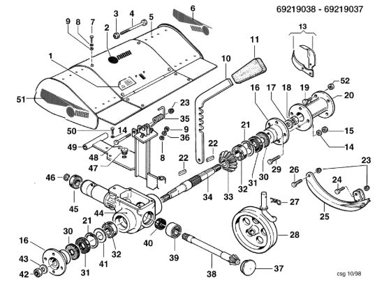 Picture of Fresa con quickfit 69219038/69219037 KAM 4 (EN 709) Motocoltivatore
