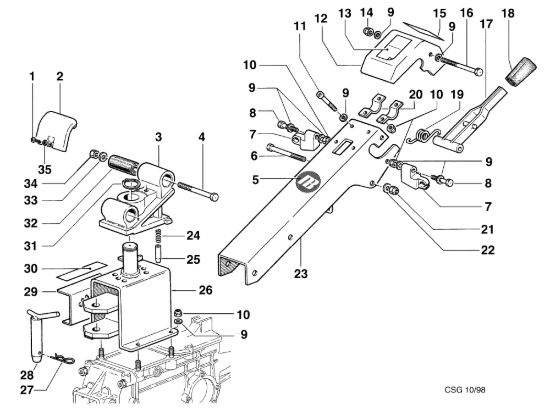 Picture of Piantone KAM 5 (EN 709) Motocoltivatore