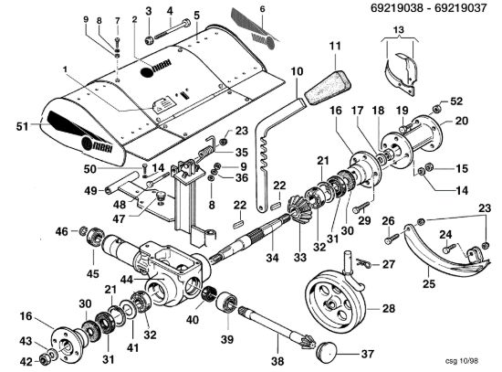 Picture of Fresa con quickfit 69219038/69219037 KAM 5 (EN 709) Motocoltivatore