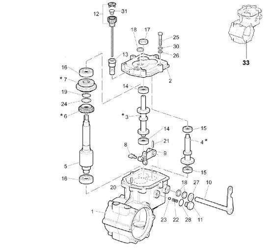 Picture of Ingranaggi (Cambio) (1/2) NTR 340 K (K650) Transporter