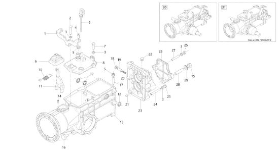 Picture of Scatola cambio BRIK 5 S Motocoltivatore