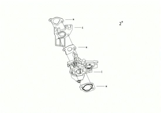 Picture of Carburatore 105 S (K800 HC - EURO5) Motozappa
