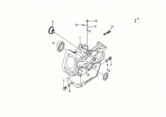 Picture of Basamento 095 S (K800 HT - EURO5) Motozappa