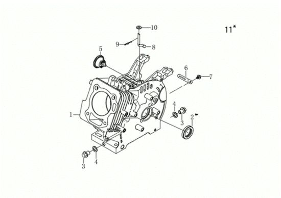 Picture of Basamento 118 (K900 HR) - EURO5 Motozappa