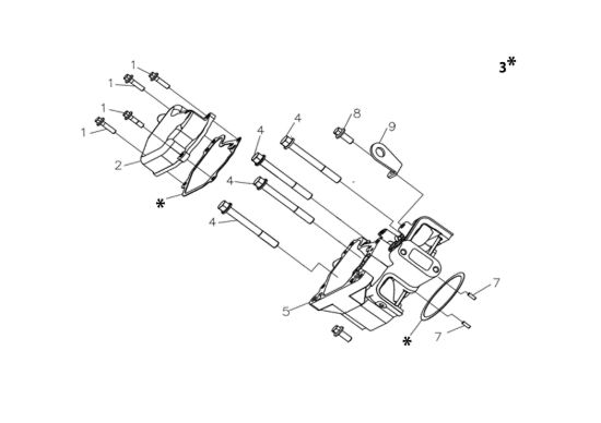 Picture of Testa cilindro MOTORE K7000 HDR (EURO5) Motore