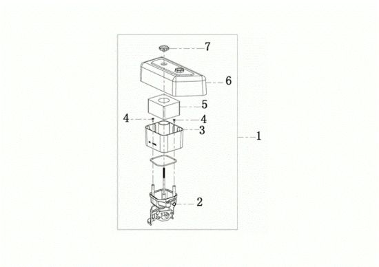 Picture of Filtro MOTORE K1100 H (EURO5) Motore
