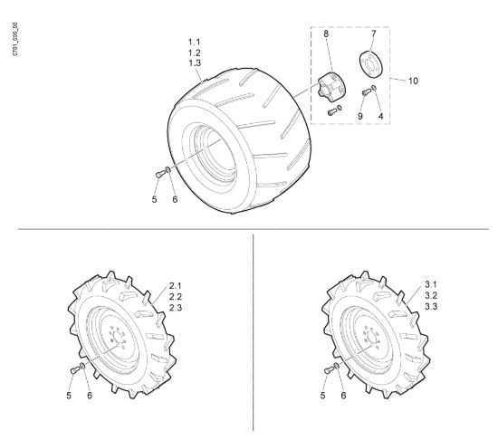 Picture of Ruota FC 150 MS Falciatrice